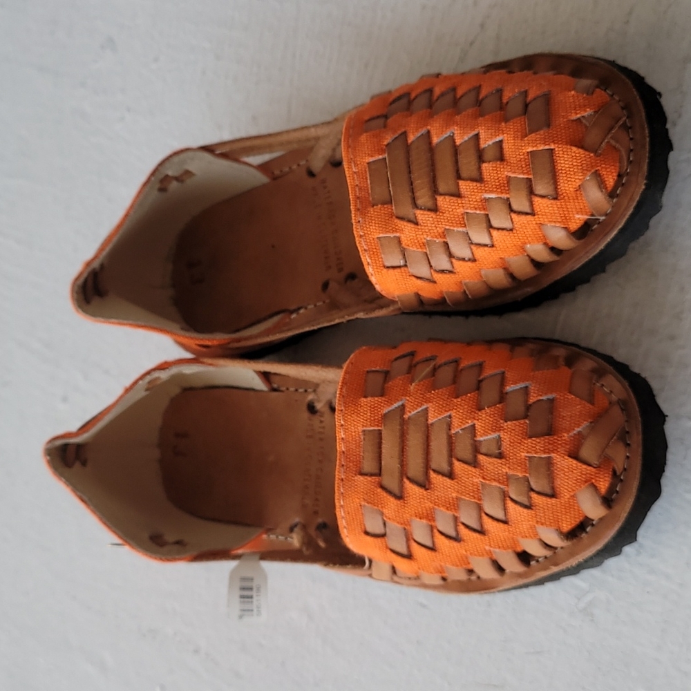 Children's HUARACHES woven leather sandals